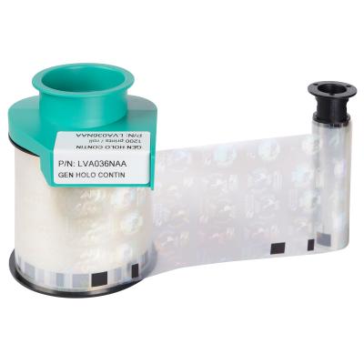 Evolis ribbon with hologram in the form of globes, 1200 prints (LVA036NAA)