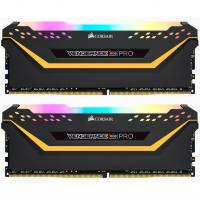 Модуль пам'яті для комп'ютера DDR4 16GB (2x8GB) 3000 MHz Vengeance RGB Pro Black Corsair (CMW16GX4M2C3000C15-TUF)