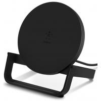 Зарядний пристрій Belkin Stand Wireless Charging Qi, 10W, black (WIB001VFBK)