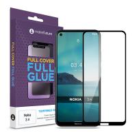 Скло захисне MakeFuture Nokia 3.4 Full Cover Full Glue (MGF-N34)