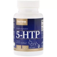 Jarrow Formulas Amino Acid 5-HTP (Hydroxytryptophan), 50 mg, 90 Vegetarian Capsules (JRW-15044)