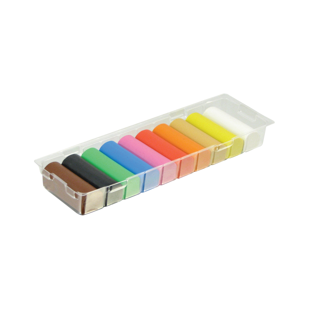 Пластилін Koh-i-Noor Stop bacteria 10 кольорів 200 г (131810)
