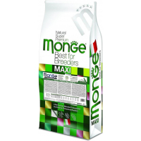 Dry food for dogs Monge Dog Maxi Puppy&Junior with the taste of chicken and rice 15 kg (8009470006026)