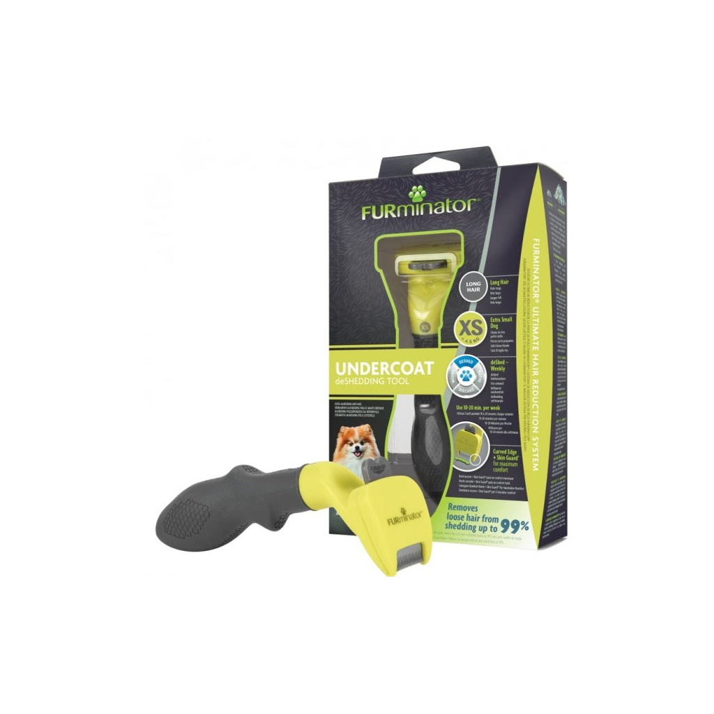 Фурмінатор для тварин FURminator для собак з довгою шерстю розмір ХS (4048422144243)