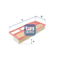 Air filter for a car UFI 30.265.00