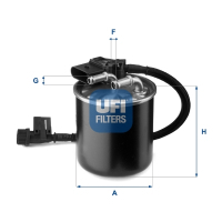 Fuel filter UFI 24.149.00