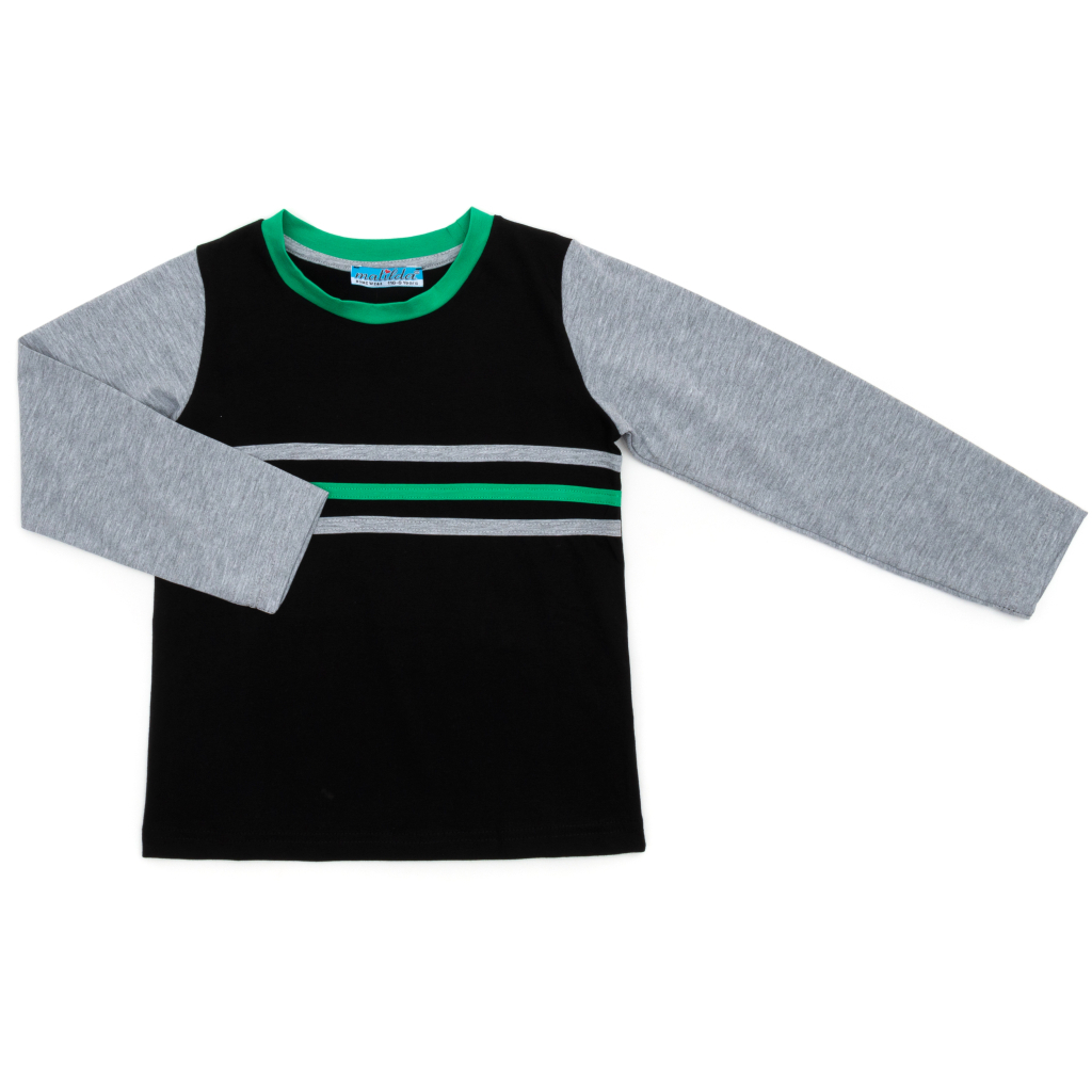Піжама дитяча Matilda з довгим рукавом (7478-134B-black)