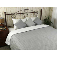 Fleece blanket White Gray 150x212 cm (360.52У_White Gray)