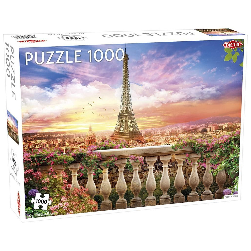 Пазл Tactic Ейфелева вежа 1000 елементів (56628) Пазл Tactic Ейфелева вежа 1000 елементів (56628)