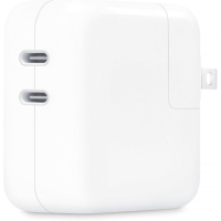 Зарядний пристрій Apple 35W Dual USB-C Port Power Adapter, Model А2676 (MNWP3ZM/A)