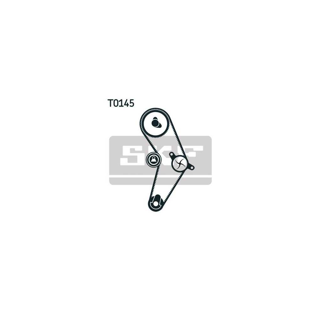 Комплект ременя ГРМ з помпой SKF VKMC 01113-1 Комплект ременя ГРМ з помпой SKF VKMC 01113-1