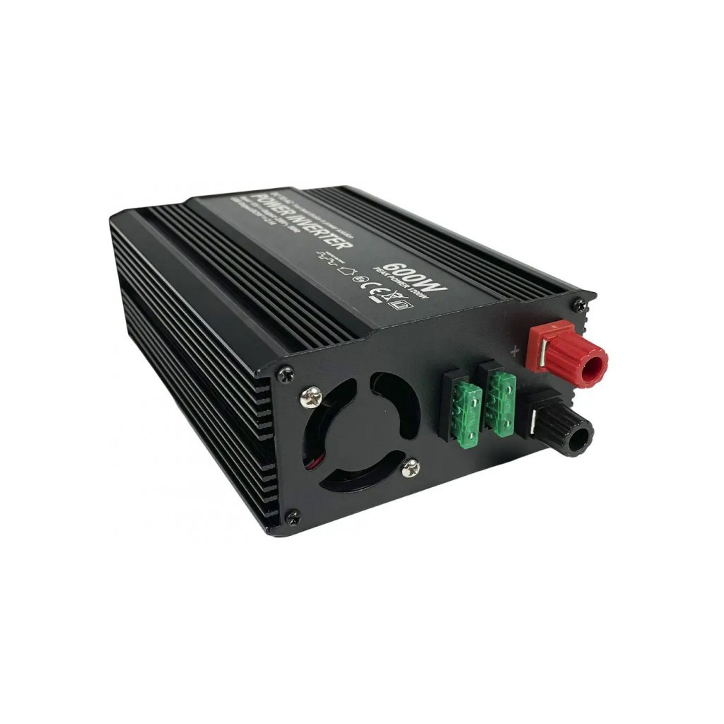 Автомобільний інвертор Bottari DC 12V - AC 230V 600W (54655-IS)