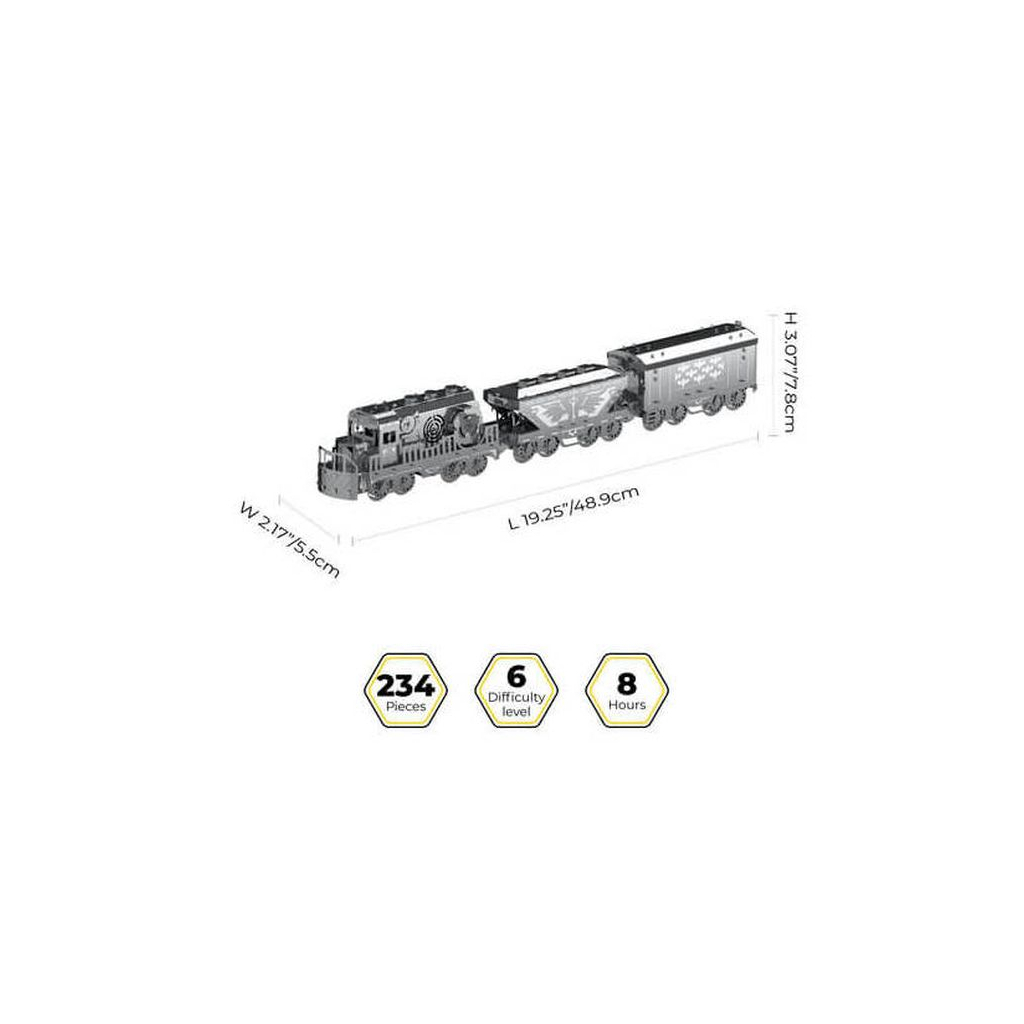 Конструктор Metal Time колекційна модель Heavy Loco (MT023) Конструктор Metal Time колекційна модель Heavy Loco (MT023)