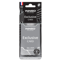 Ароматизатор для автомобіля WINSO Card Exclusive Silver (533170)