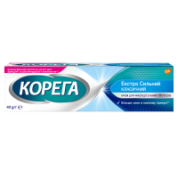 Крем для фіксації зубних протезів Corega Екстра сильний 40 г (4820127150145)