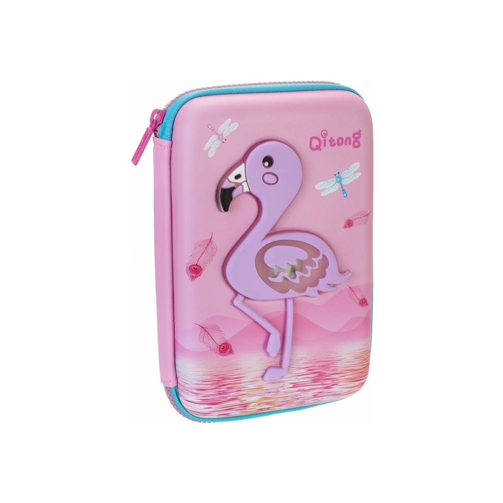 Пенал Cool For School LED 1 відділення з органайзером рожевий (QT-5758-Pink) Пенал Cool For School LED 1 відділення з органайзером рожевий (QT-5758-Pink)