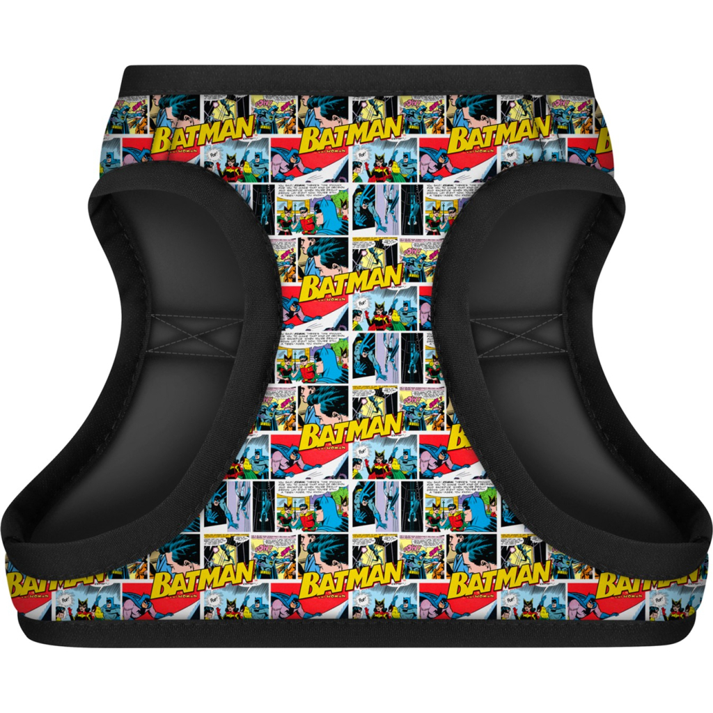 Шлея для собак WAUDOG Clothes з QR паспортом "Бетмен комікс" S1 (1011-4005)