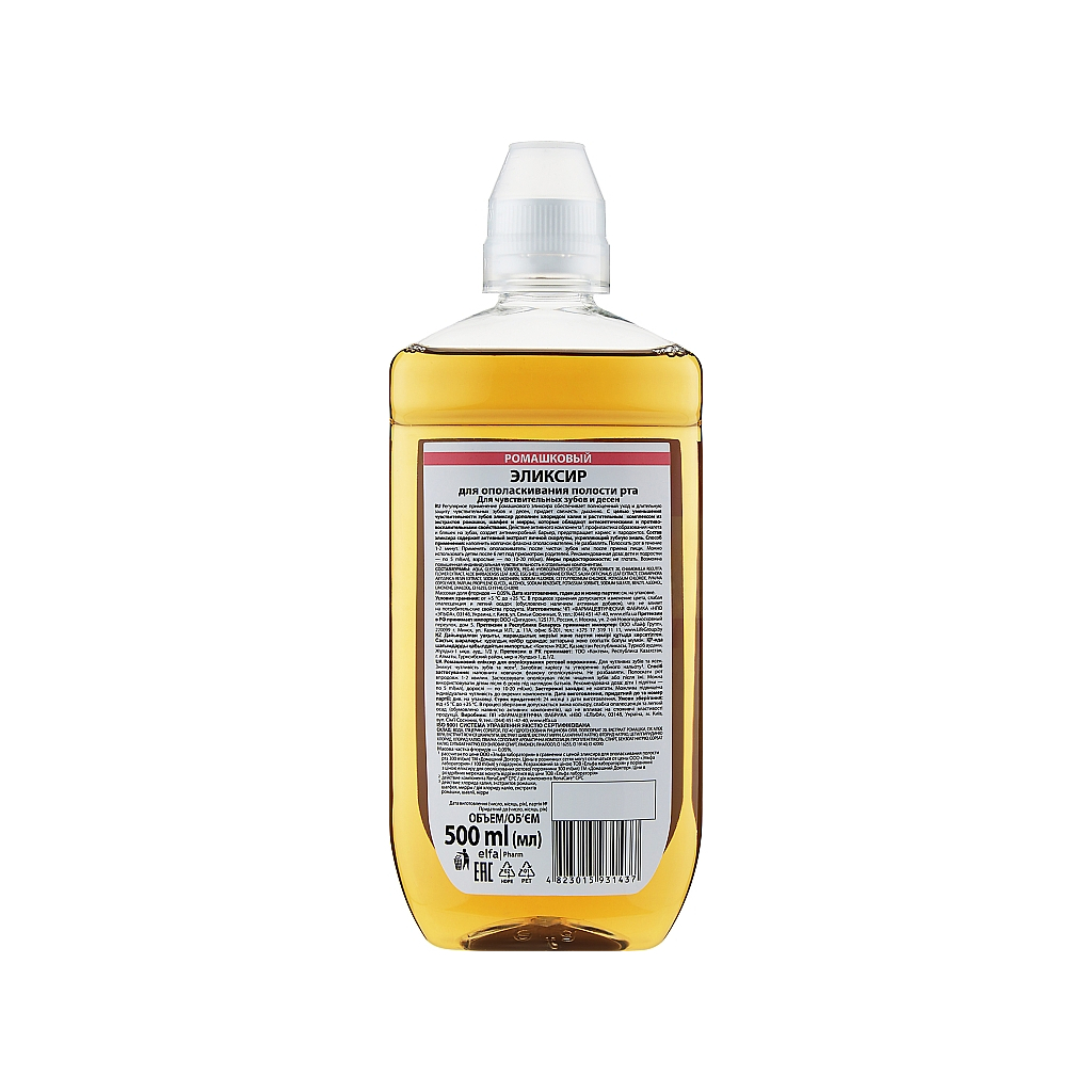 Ополіскувач для порожнини рота Домашній Доктор Ромашковий 500 мл (4823015931437)