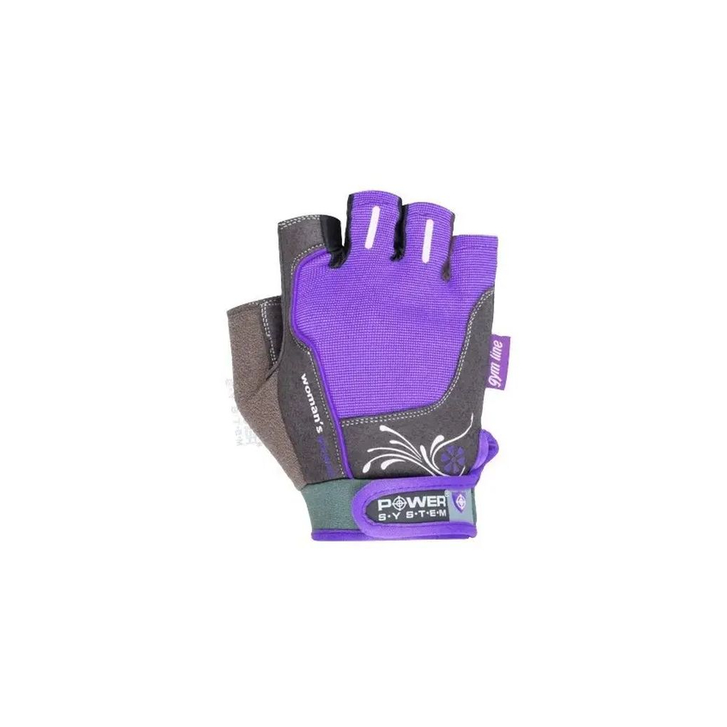 Рукавички для фітнесу Power System Womans Power PS-2570 Purple S (PS-2570_S_Purple)