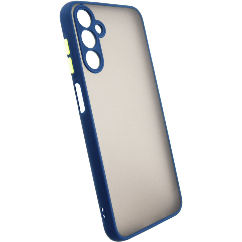 Чохол до мобільного телефона Dengos Matte Samsung Galaxy M14 5G (blue) (DG-TPU-MATT-125) Чохол до мобільного телефона Dengos Matte Samsung Galaxy M14 5G (blue) (DG-TPU-MATT-125)