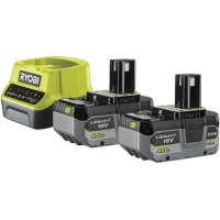 Набір акумулятор + зарядний пристрій Ryobi RC18120-240X, 18В ONE+, 2х4Ah, Lithium+ (5133005092)