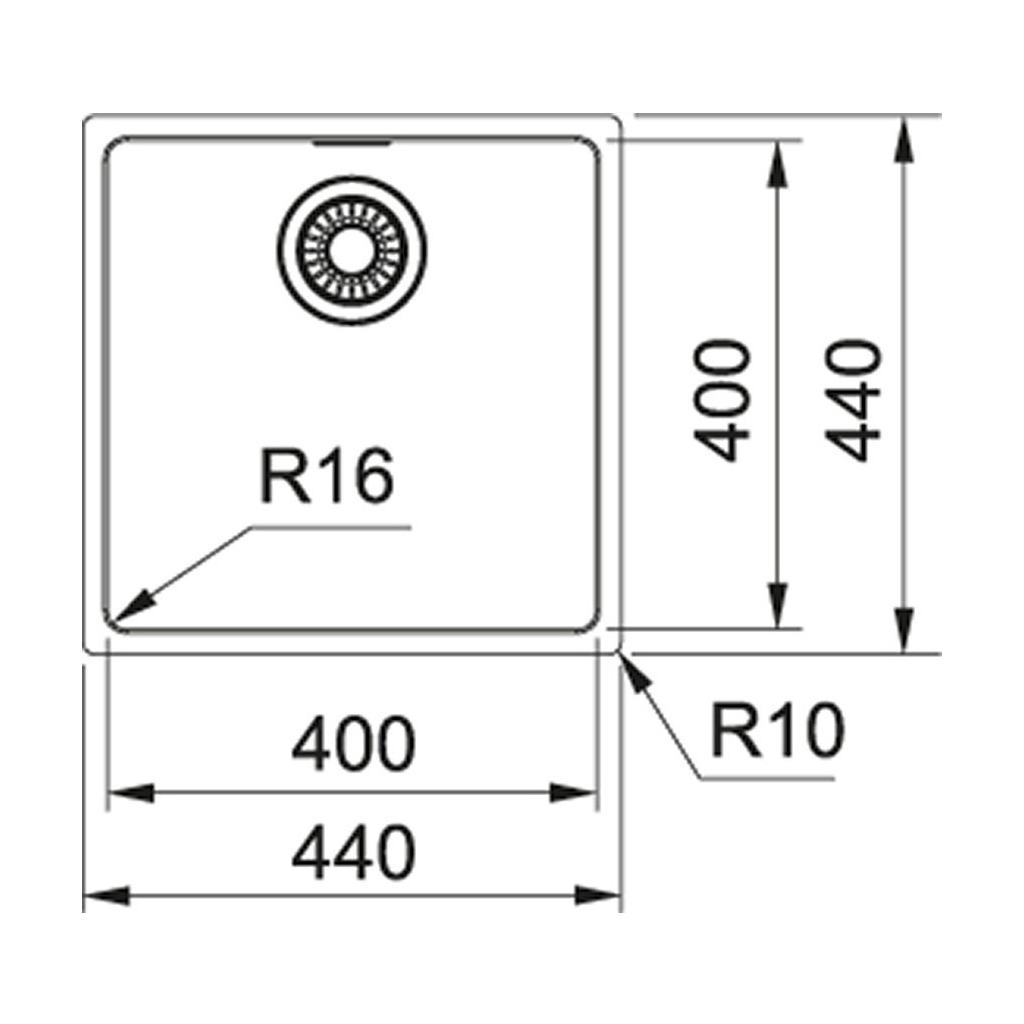 Мийка кухонна Franke 122.0598.646 Мийка кухонна Franke 122.0598.646