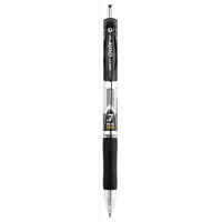 Baoke Elite automatic gel pen with grip 0.7 mm black (PEN-BAO-PC1910-B)