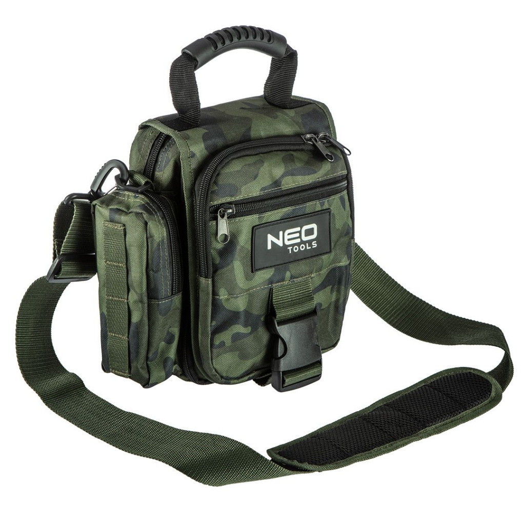 Сумка для інструмента Neo Tools Camo, 25х19см, поліестер 600D, посилена, камуфляж (84-323)