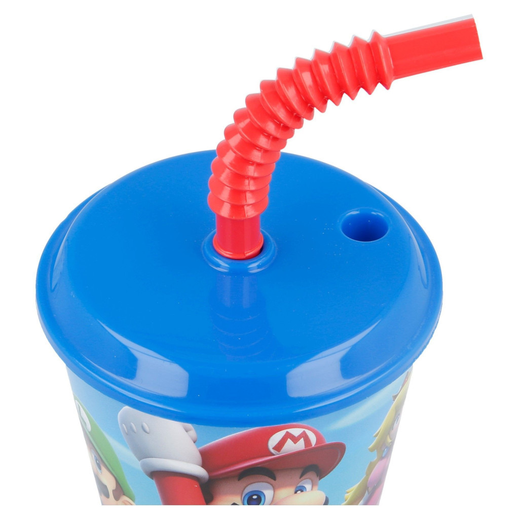 Поїльник-непроливайка Stor Easy Sport Tumbler 430 мл Super Mario (Stor-21430)