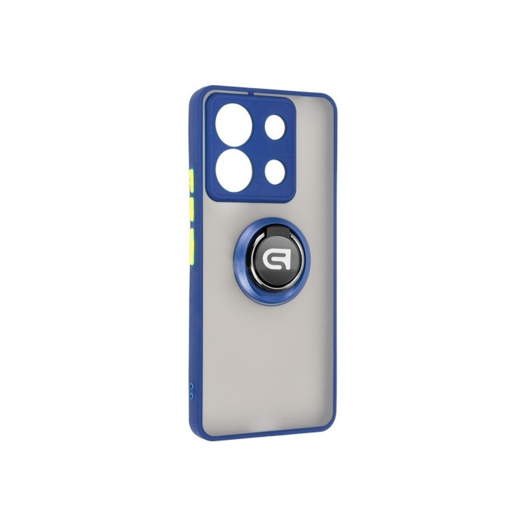 Чохол до мобільного телефона Armorstandart Frosted Matte Ring Xiaomi Redmi Note 13 Pro 5G / Poco X6 5G Navy Blue (ARM72726) Чохол до мобільного телефона Armorstandart Frosted Matte Ring Xiaomi Redmi Note 13 Pro 5G / Poco X6 5G Navy Blue (ARM72726)