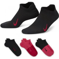 Socks Nike W NK EVERYDAY PLUS LTWT NS 3PR CV2964-913 38-42 3 pairs Multicolor (195244772537)