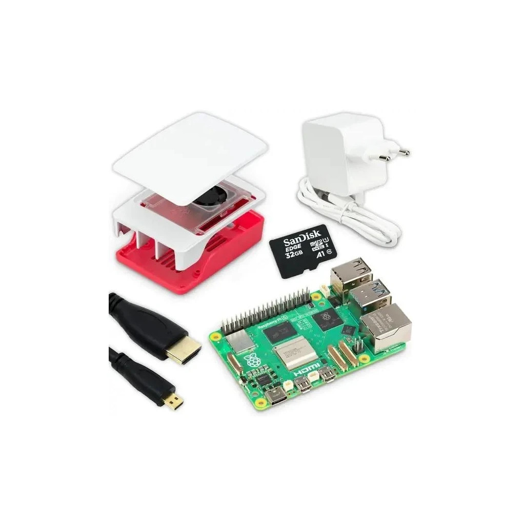 Промисловий ПК Raspberry Pi 5 4Gb KIT (EU) (RPI5-KIT-4GB-EU)