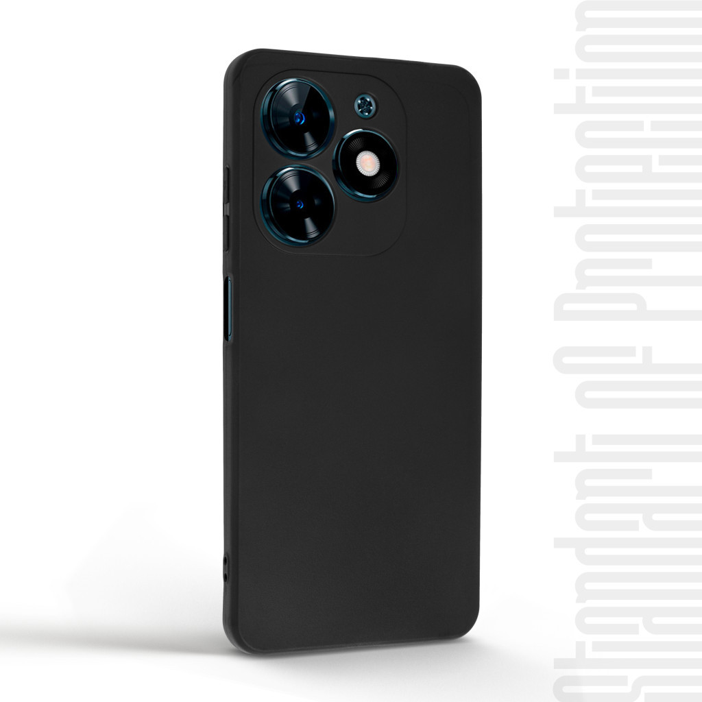 Чохол до мобільного телефона Armorstandart Matte Slim Fit Tecno Spark Go 2024 (BG6) Camera cover Black (ARM73577) Чохол до мобільного телефона Armorstandart Matte Slim Fit Tecno Spark Go 2024 (BG6) Camera cover Black (ARM73577)