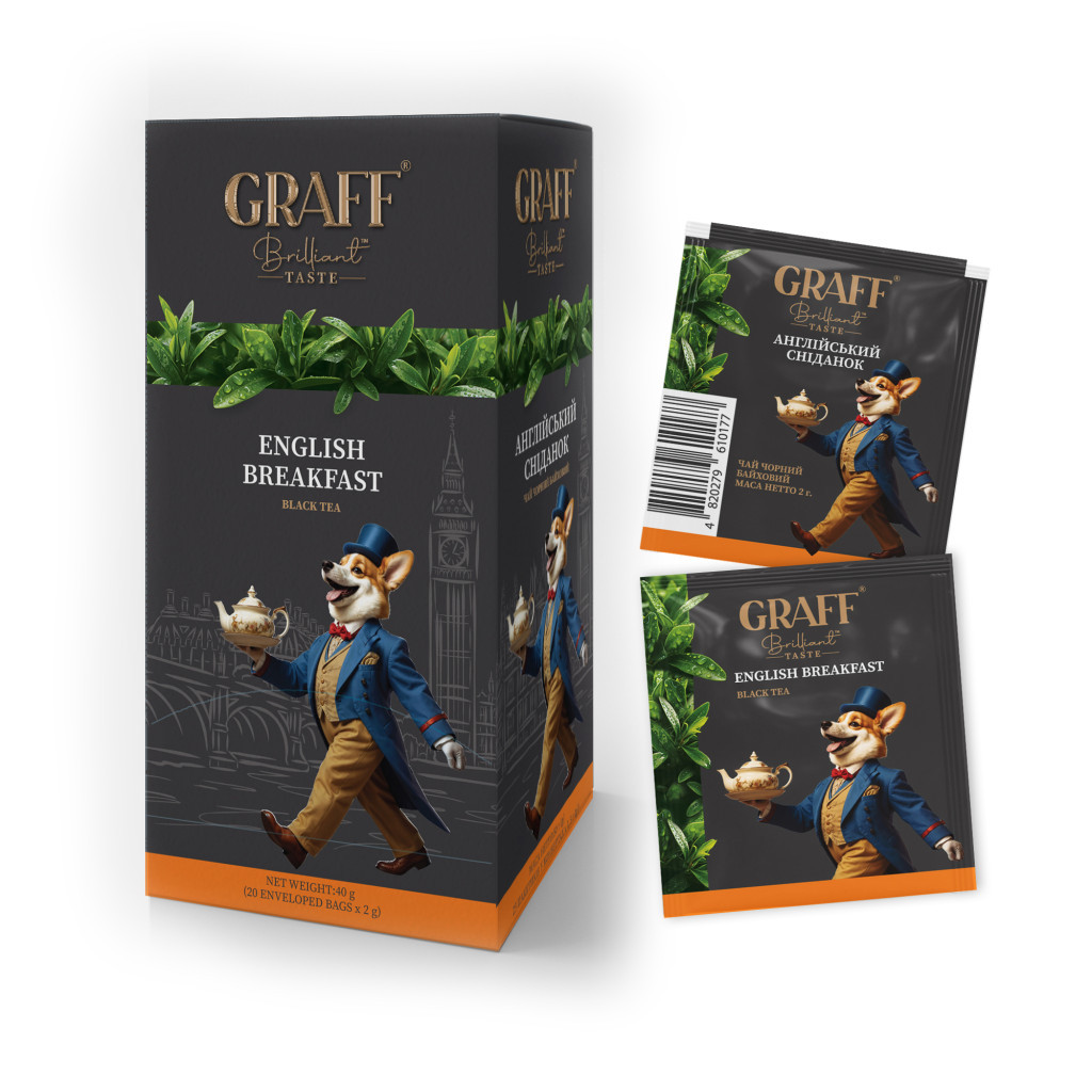 Чай Graff English Breakfast 20х2 г (4820279610139)