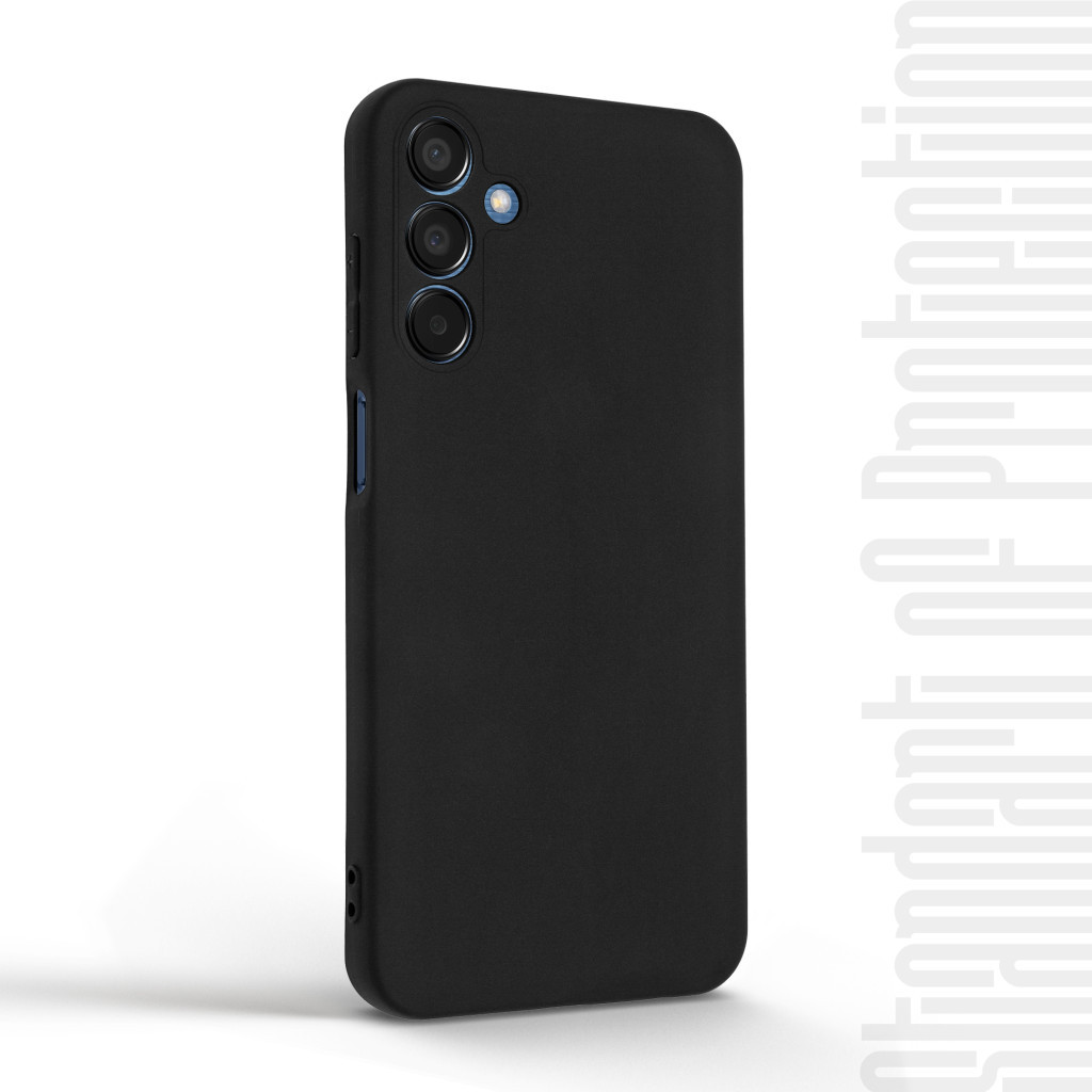 Чохол до мобільного телефона Armorstandart Matte Slim Fit Samsung M15 5G (M156) Camera cover Black (ARM74372) Чохол до мобільного телефона Armorstandart Matte Slim Fit Samsung M15 5G (M156) Camera cover Black (ARM74372)