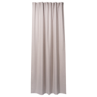 Curtain ARDESTO mat 100% polyester, 150x270 cm light gray (ART1020LG)
