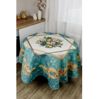Provence tablecloth Verna round D-90 (032743)