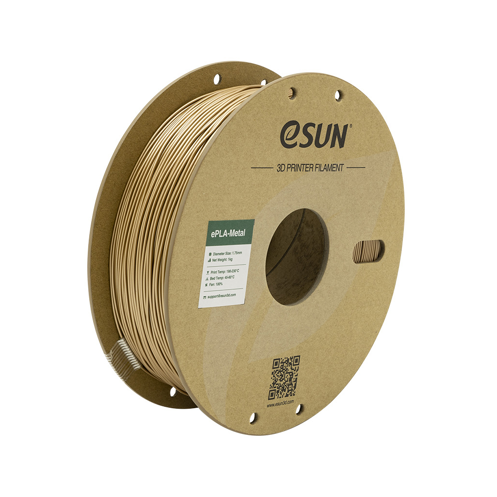 Пластик для 3D-принтера eSUN ePLA-Metal 1кг, 1.75мм, antique brass (ePLA-Metal-P175AB1) Пластик для 3D-принтера eSUN ePLA-Metal 1кг, 1.75мм, antique brass (ePLA-Metal-P175AB1)