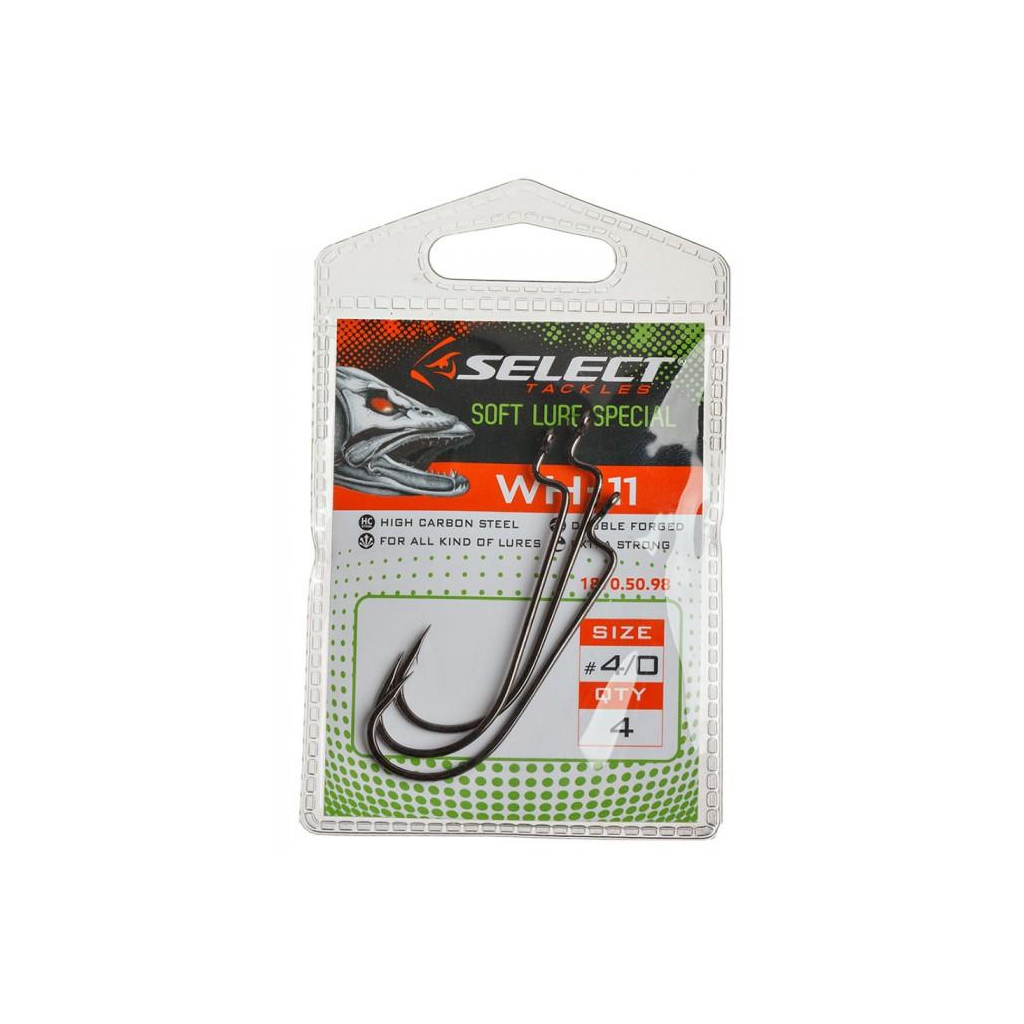 Гачок Select WH-11 4/0 (4 шт/уп) (1870.50.98)