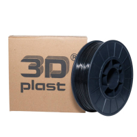 Plastic for 3D printer 3Dplast PLA 1.75mm, 0.85kg, gray-graphite (3DPLA17508GGF)