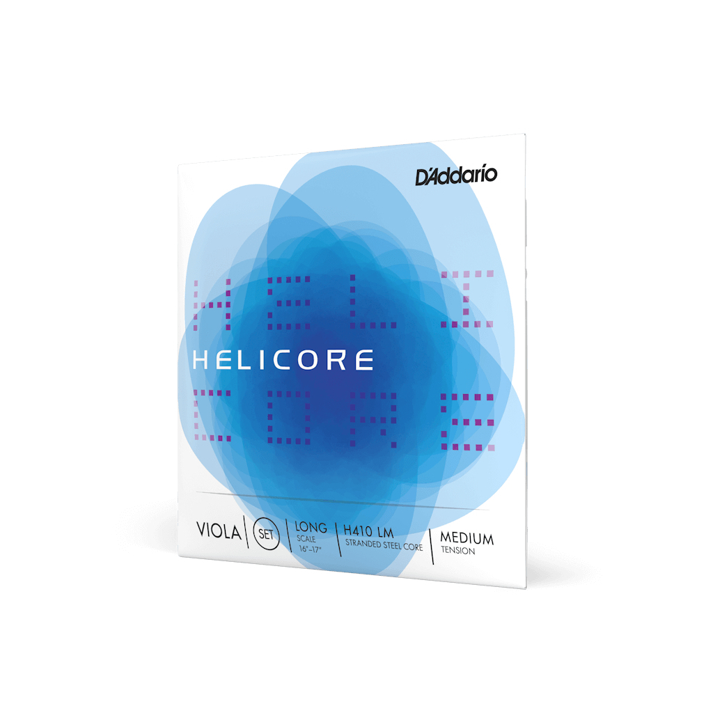 Струни для альта D'Addario Helicore Viola String Set Long Scale Medium Tension (H410 LM)