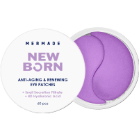 Патчі під очі Mermade Snail Secretion Filtrate & 4D Hyaluronic Acid Омолоджувальні гідрогелеві 60 шт. (4823122901286)