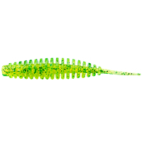 Fishing silicone FishUP Tanta 2" 026 - Flo Chartreuse/Green (9pcs/pack) (1864.06.41)