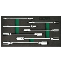 Toptul hinged key 6-19mm 7 pcs. (In lodgings, type A) (GVA0711)