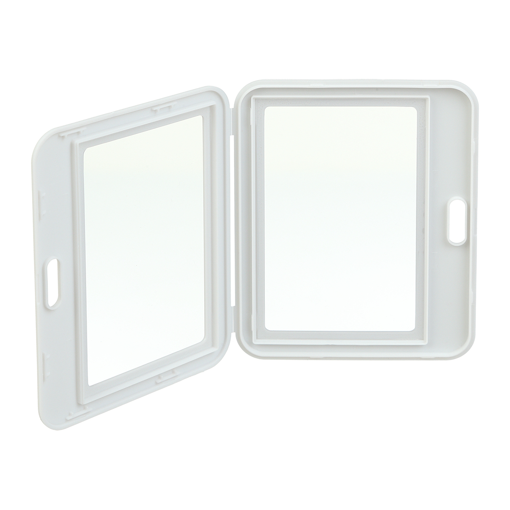 Бейдж Buromax горизонтальний, 101 х 80 мм, PP+PVC, білий (BM.5415-12)