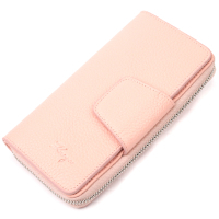 Wallet Karya Made of genuine leather Pink (21158)