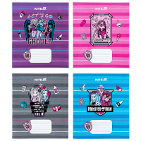 Kite Monster High notebook, 12 sheets, oblique (MH25-235)