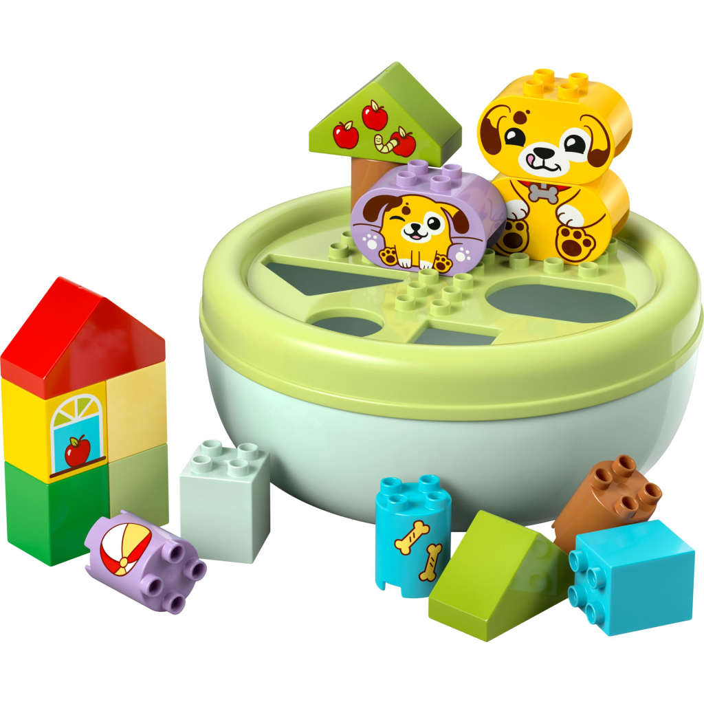 Конструктор LEGO DUPLO My First Сортувальник фігур: будинок для цуценят (10441)