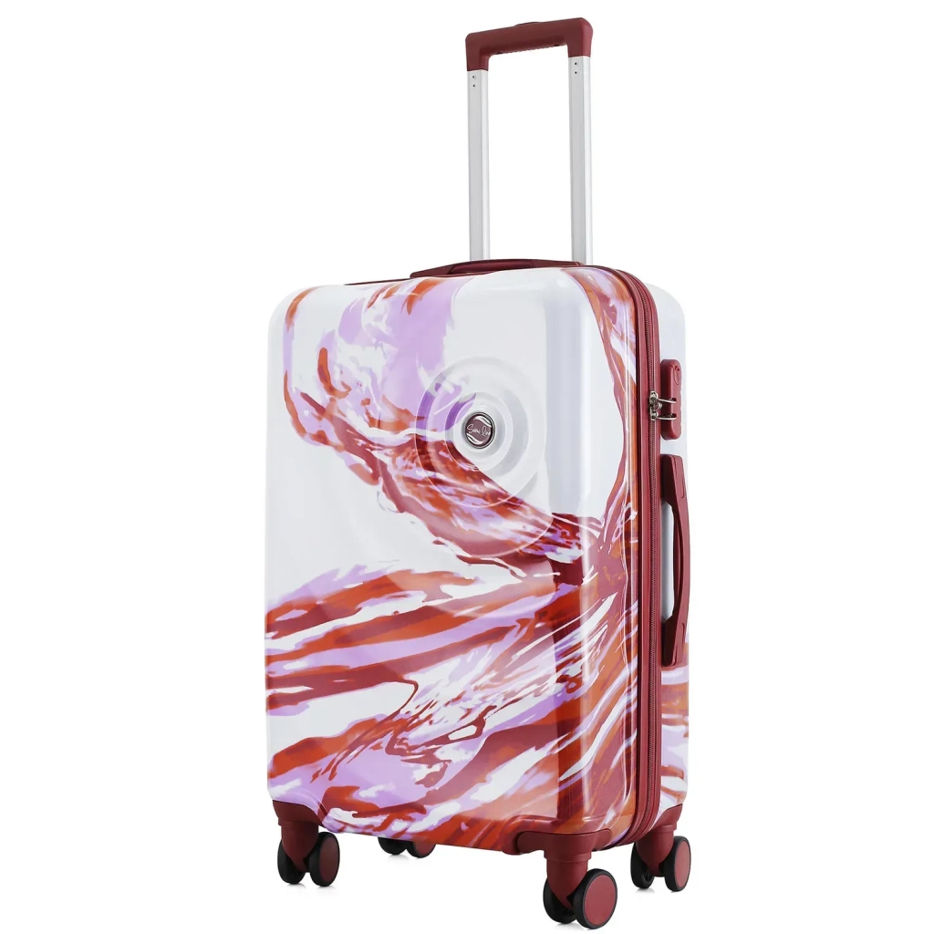 Валіза Semi Line 24" M T5654-2 White/Red Print (DAS302889)