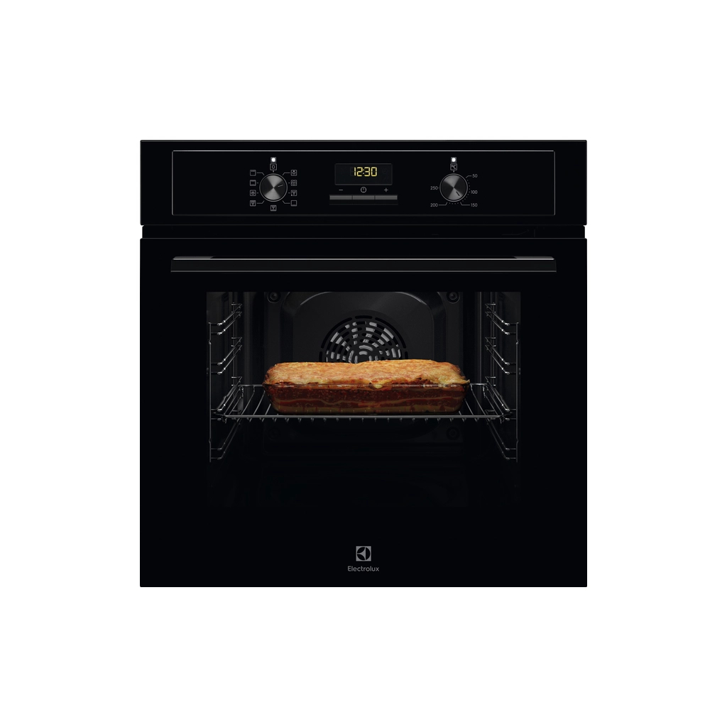 Комплект вбудованої техніки Electrolux Духова шафа EOF3H50BK + Варильна поверхня KGS6436RK (1)